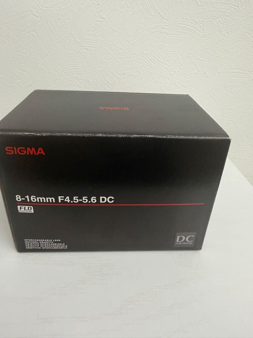 SIGMA 8-16mm F4.5-5.6 DC 超広角ズームレンズ ケース付