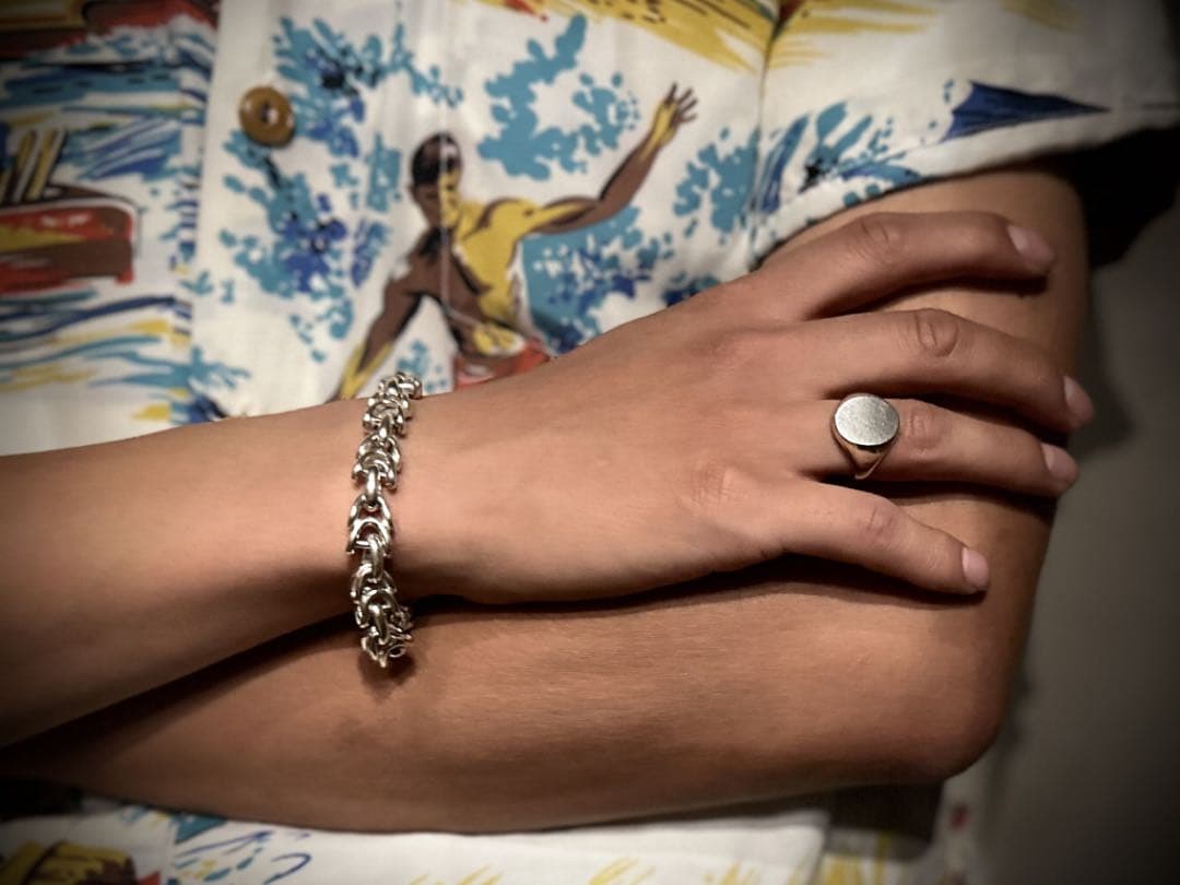 【美品】MADE IN CALIFORNIA　シルバー925 ブレスレット