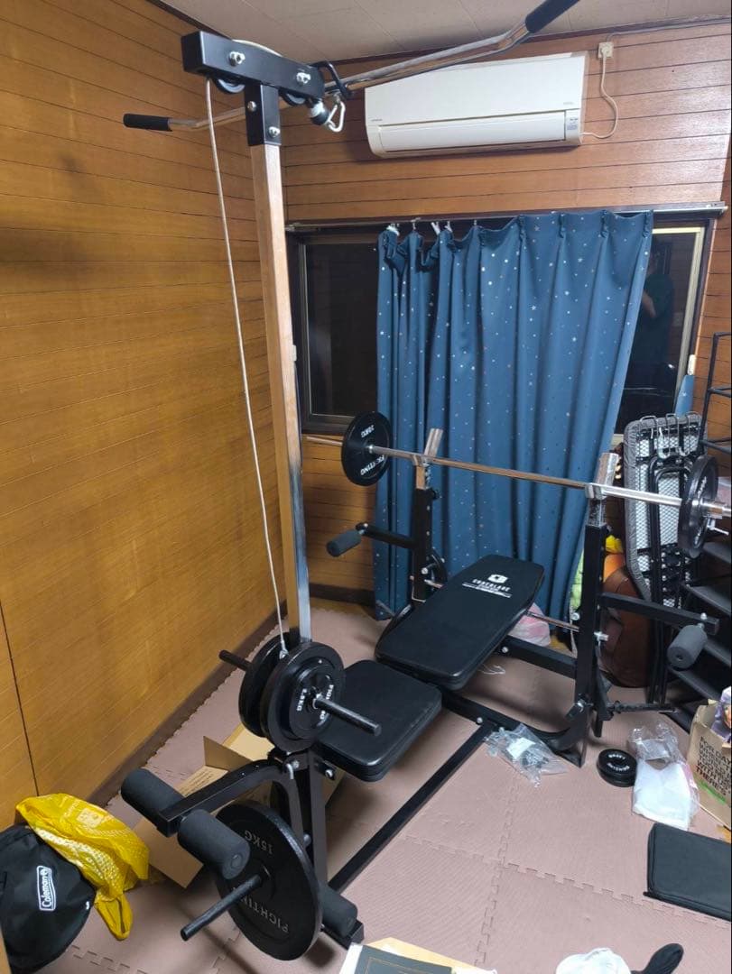 【やまさん】coreblack stylish black家庭用トレーニングジム