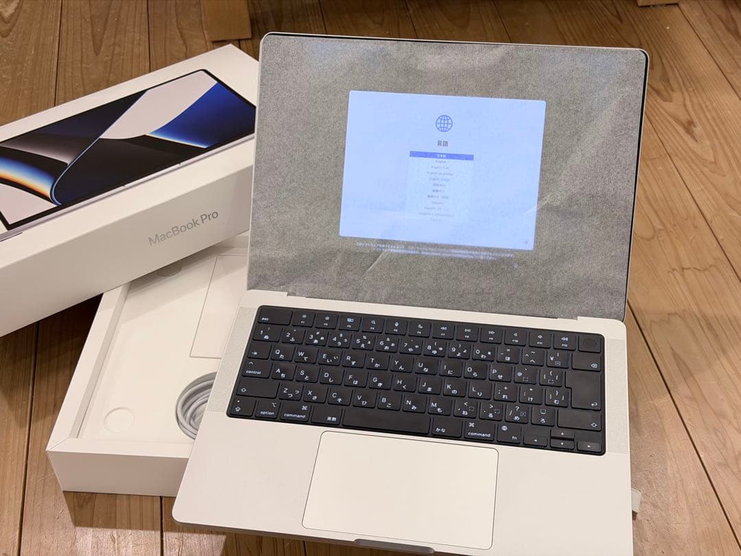 【美品】MacBook Pro M1Proチップ 16GB/512GB