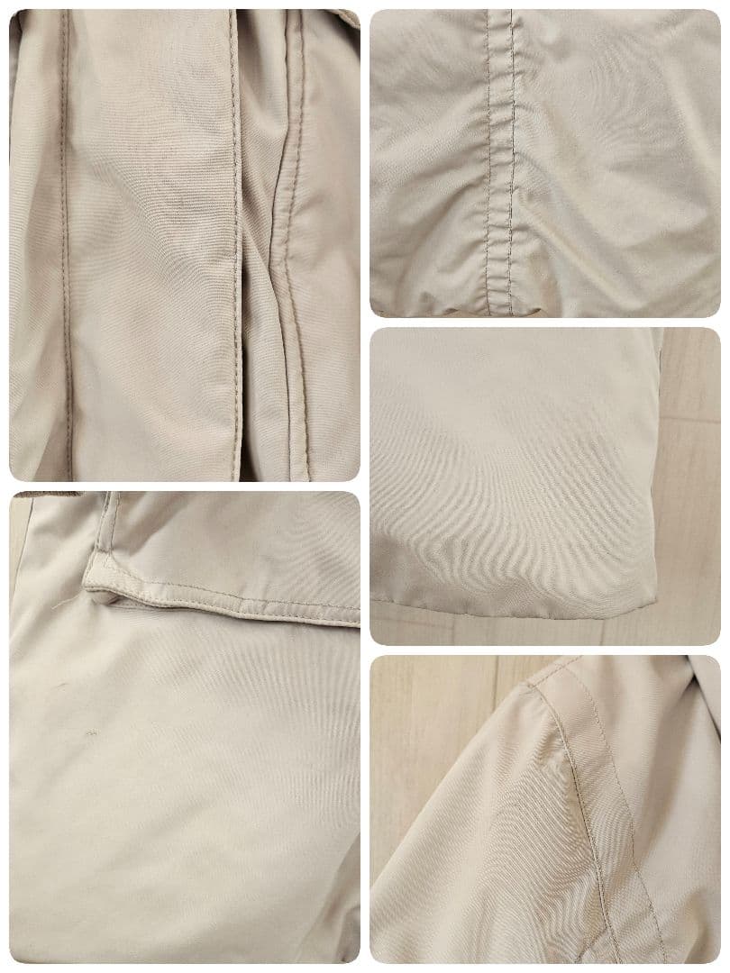 【超希少】ノースフェイス ロング ダウンジャケット ファー付き アイスグレー S