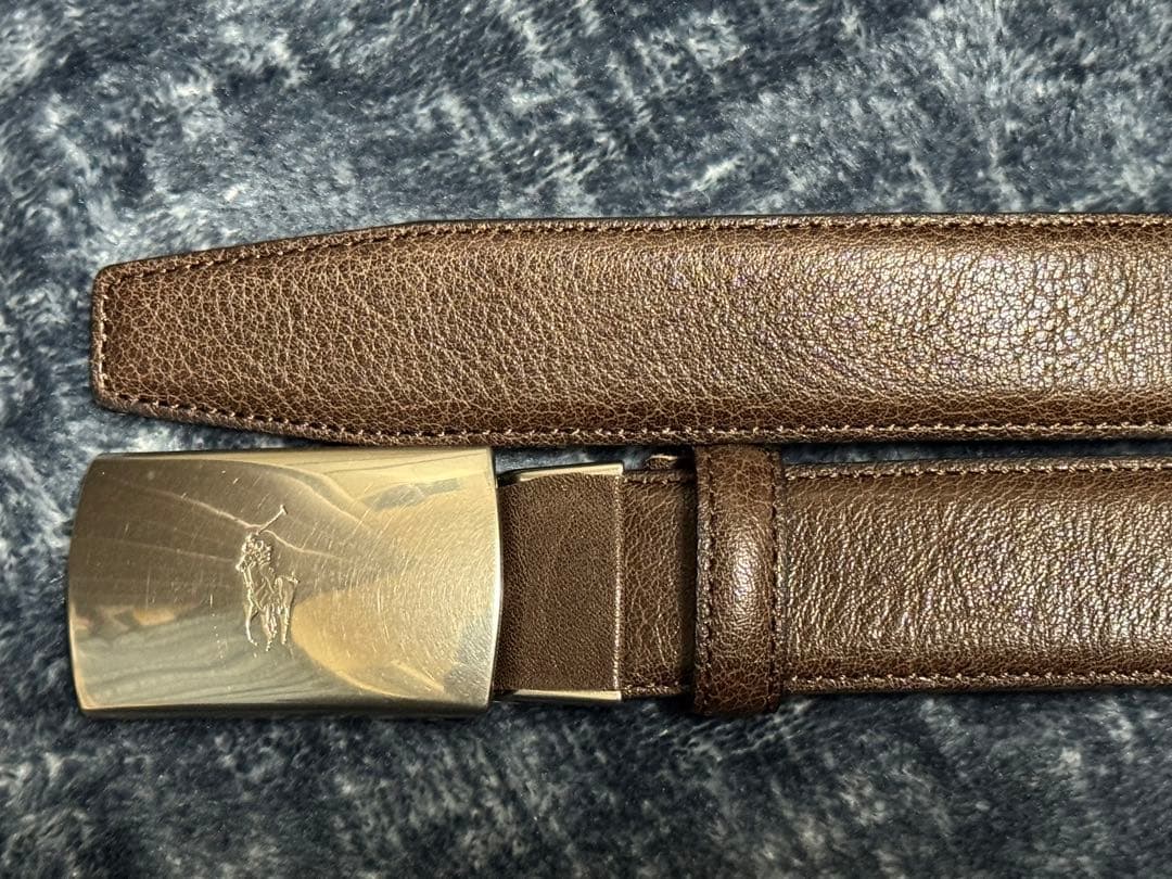 ポロ ラルフローレン ベルト POLO RALPH LAUREN 本革 ブラウン