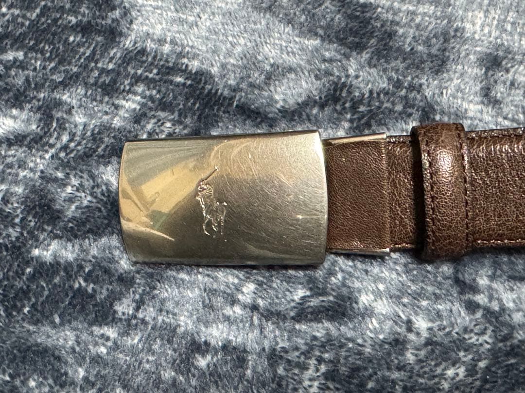 ポロ ラルフローレン ベルト POLO RALPH LAUREN 本革 ブラウン