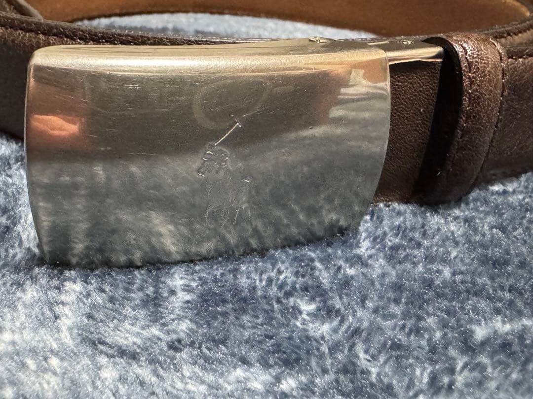 ポロ ラルフローレン ベルト POLO RALPH LAUREN 本革 ブラウン