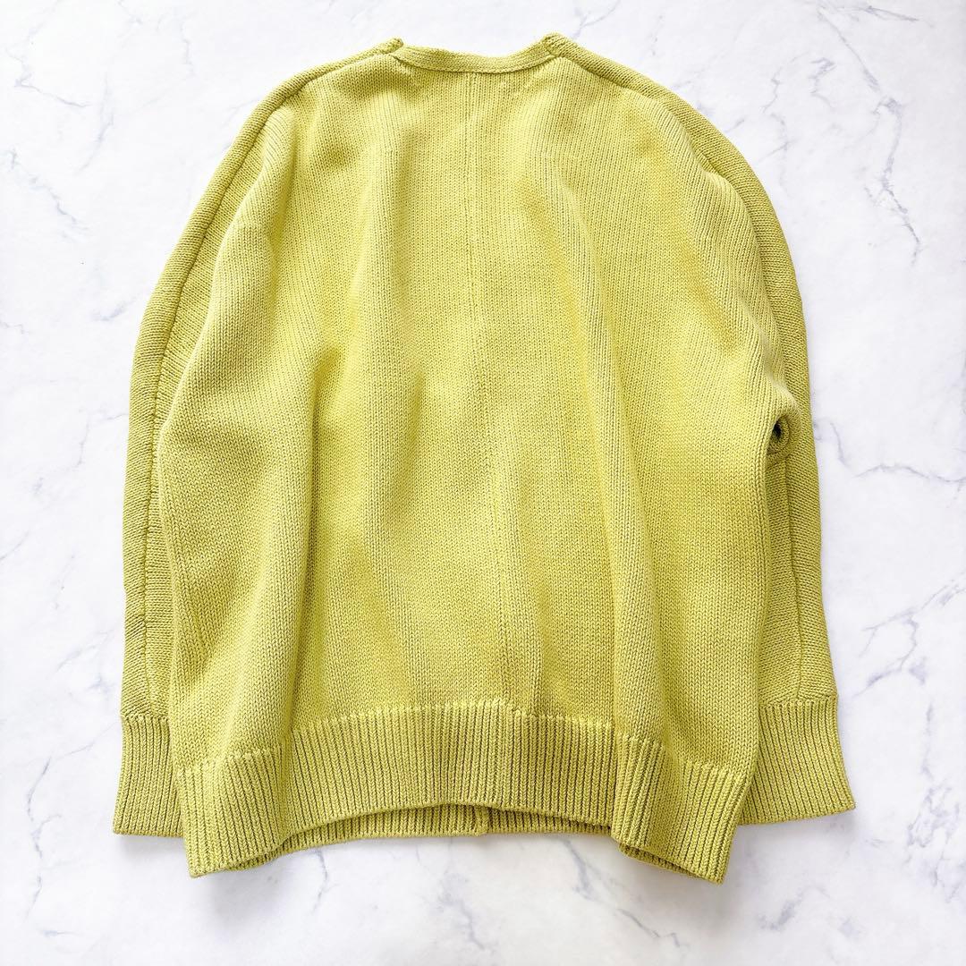 エブール ロンハーマン コットン カシミヤ ローゲージ ニット プルオーバー