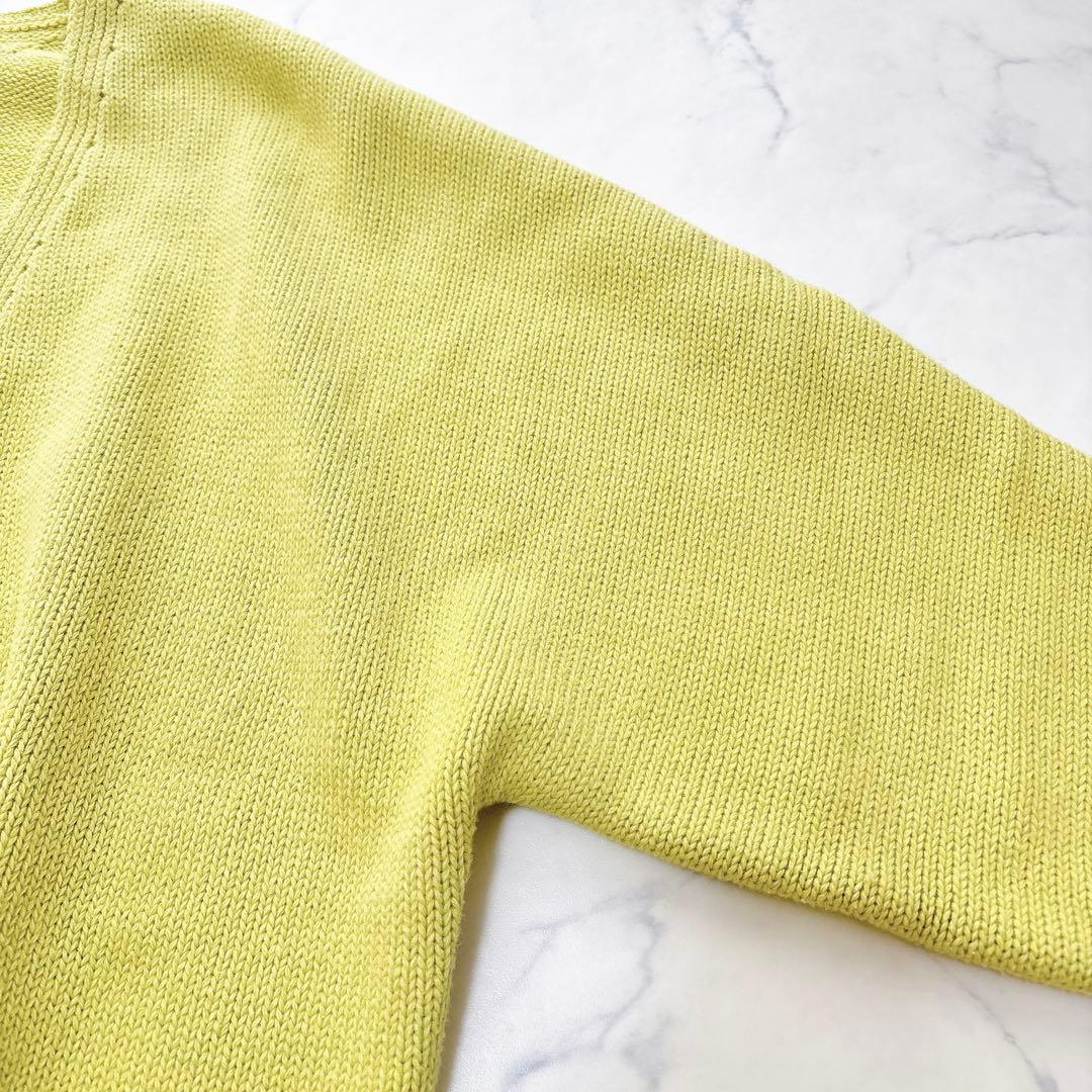 エブール ロンハーマン コットン カシミヤ ローゲージ ニット プルオーバー