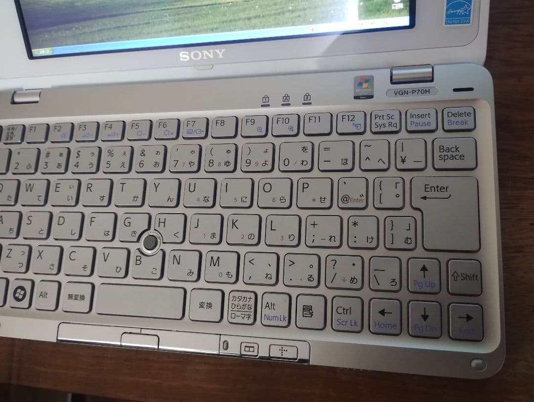 SONY VAIO P ホワイト VGN-P70H