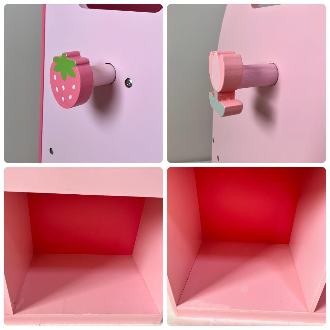 貴重♡レア♡マザーガーデン♡野いちごの本棚・シェルフ・マガジンラック・木製収納