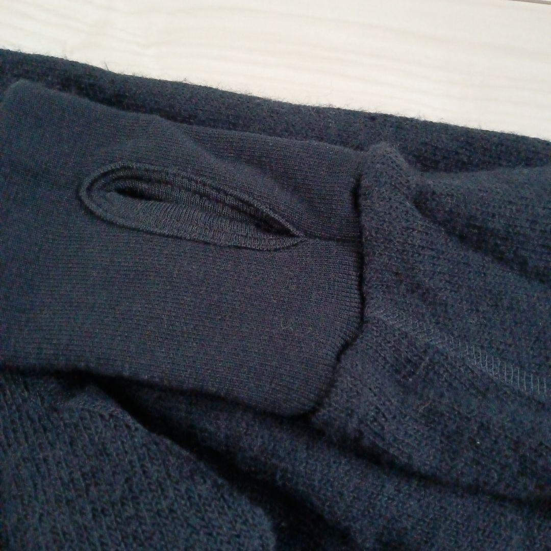 ウールパワー フルジップ ジャケット 400 サイズM ネイビー