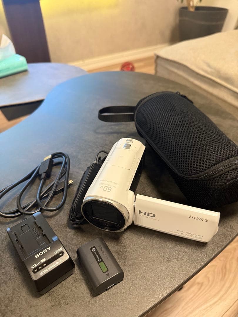 リボンさんSONY HDR-CX670 ハンディカム スペアバッテリー付き