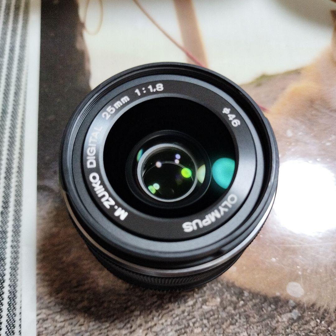 OLYMPUS 25mm f1.8　ブラック マイクロフォーサーズ