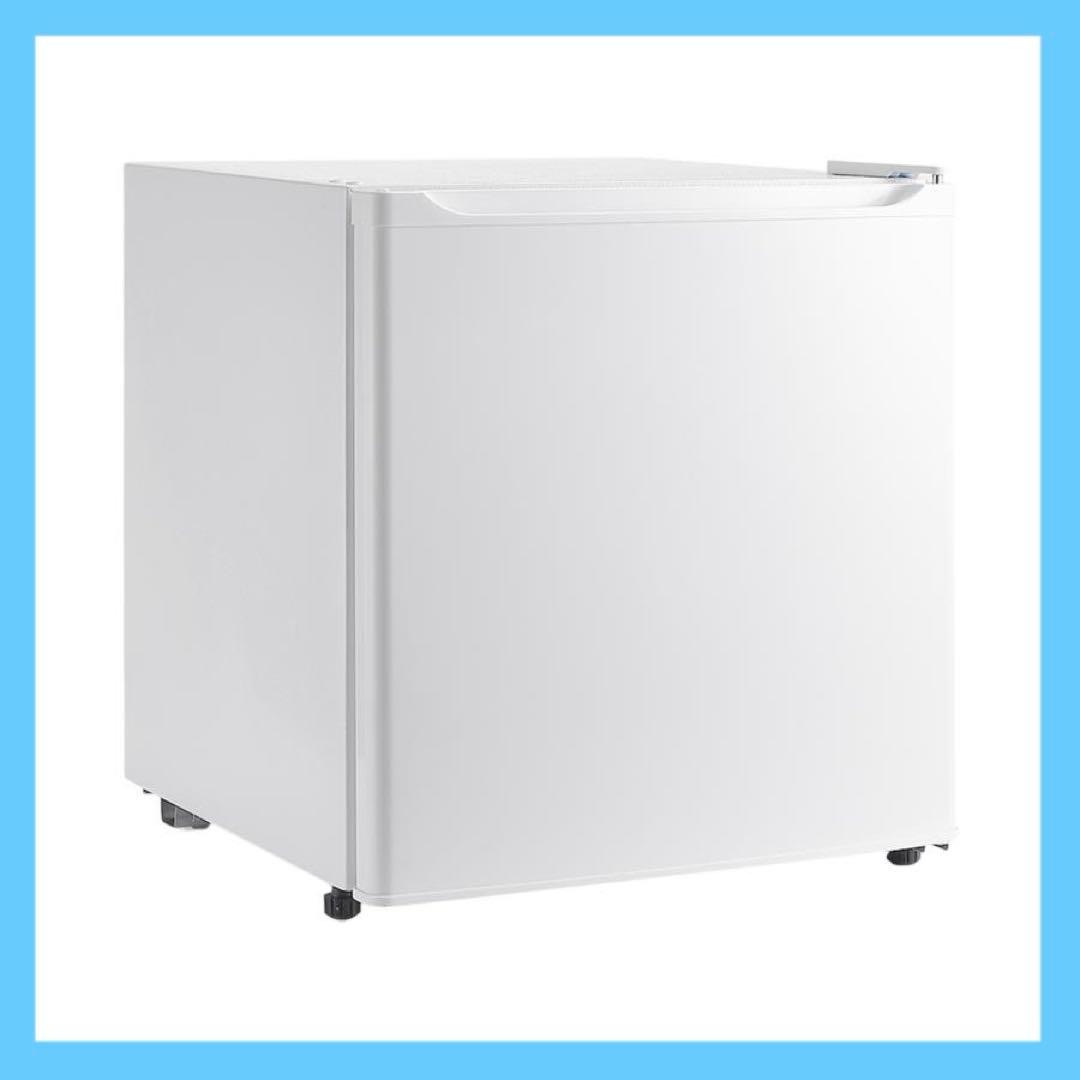 【新品】冷蔵庫 一人暮らし 小型 白 50l 両開き ホワイト ミニ冷蔵庫