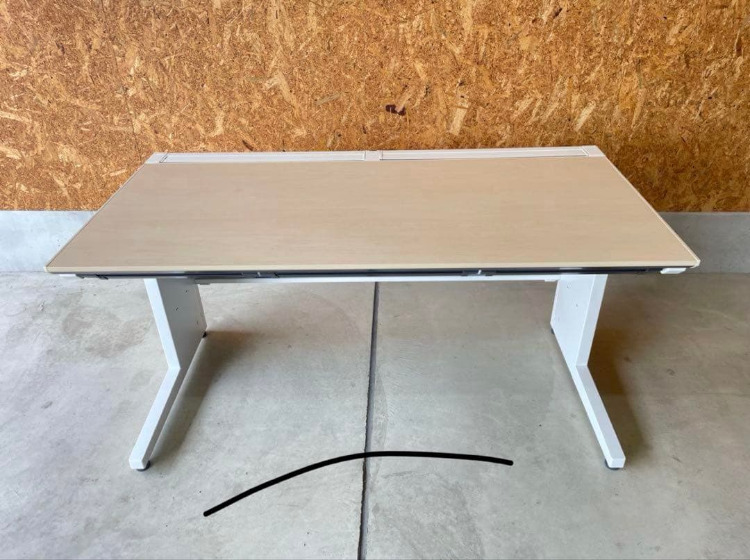 【うさぴん】KOKUYO IS オフィスデスク 引き出し付き