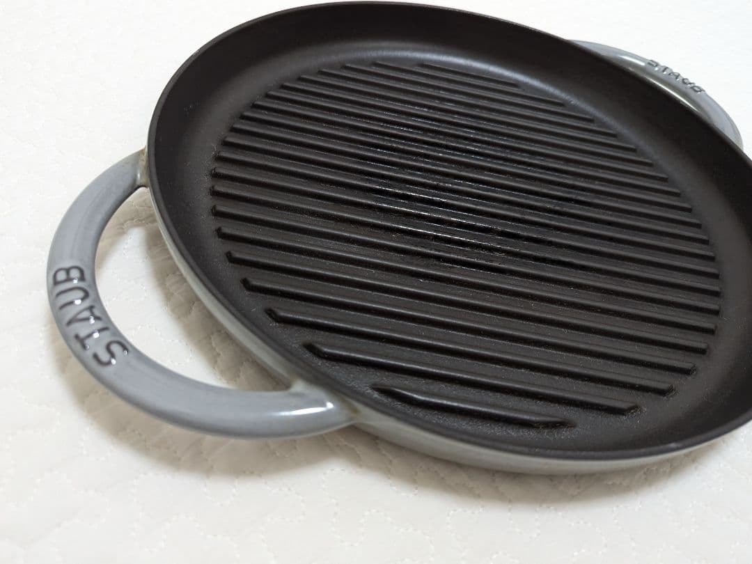 STAUBストウブピュアグリルパンスチームグリル30cmグレー