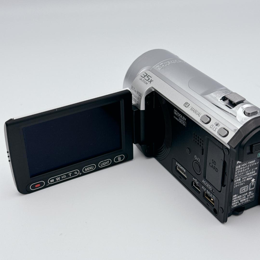 【美品】Panasonic デジタルビデオカメラ HDC-TM60 64GB