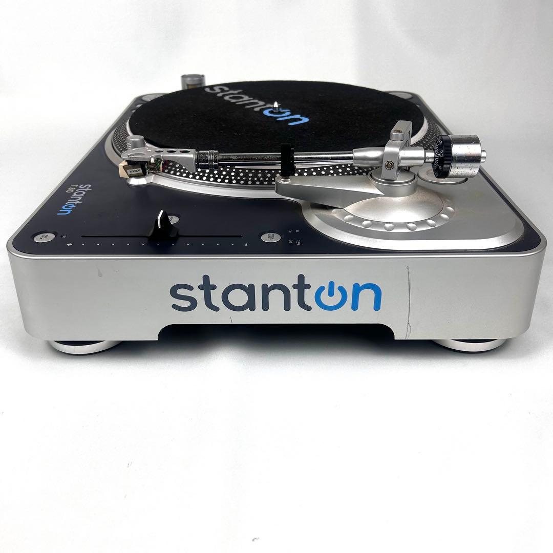 【人気】stanton ターンテーブル T.80 カートリッジ付 動作確認済