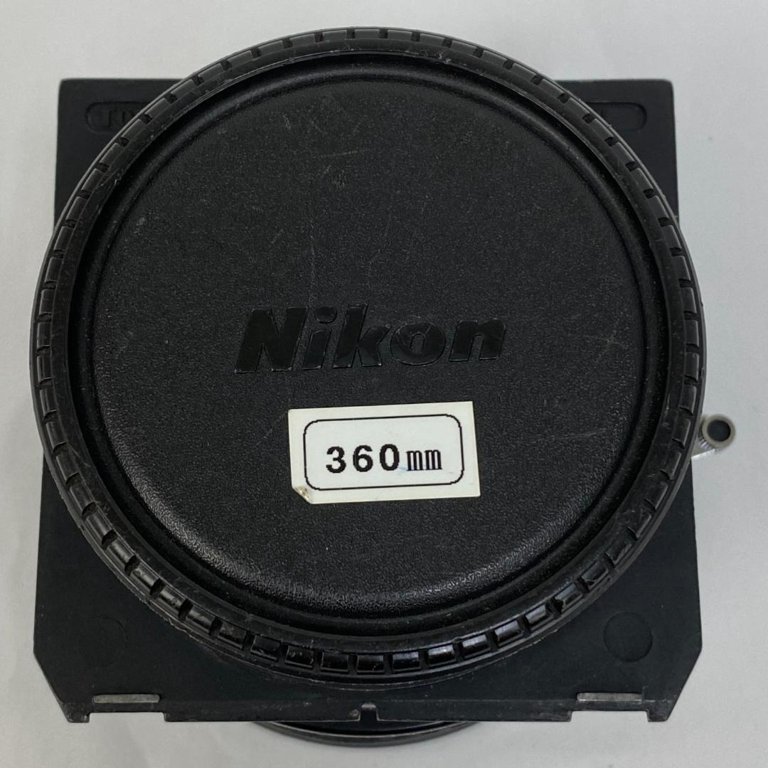 Nikon NIKKOR-W 360mm F6.5　ジャンク扱い