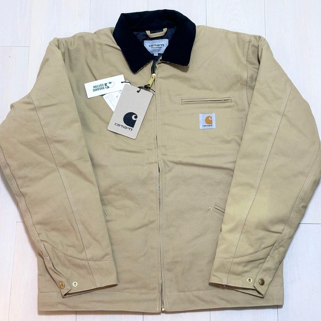 Carhartt カーハート デトロイトジャケット L ライトカーキ 新品