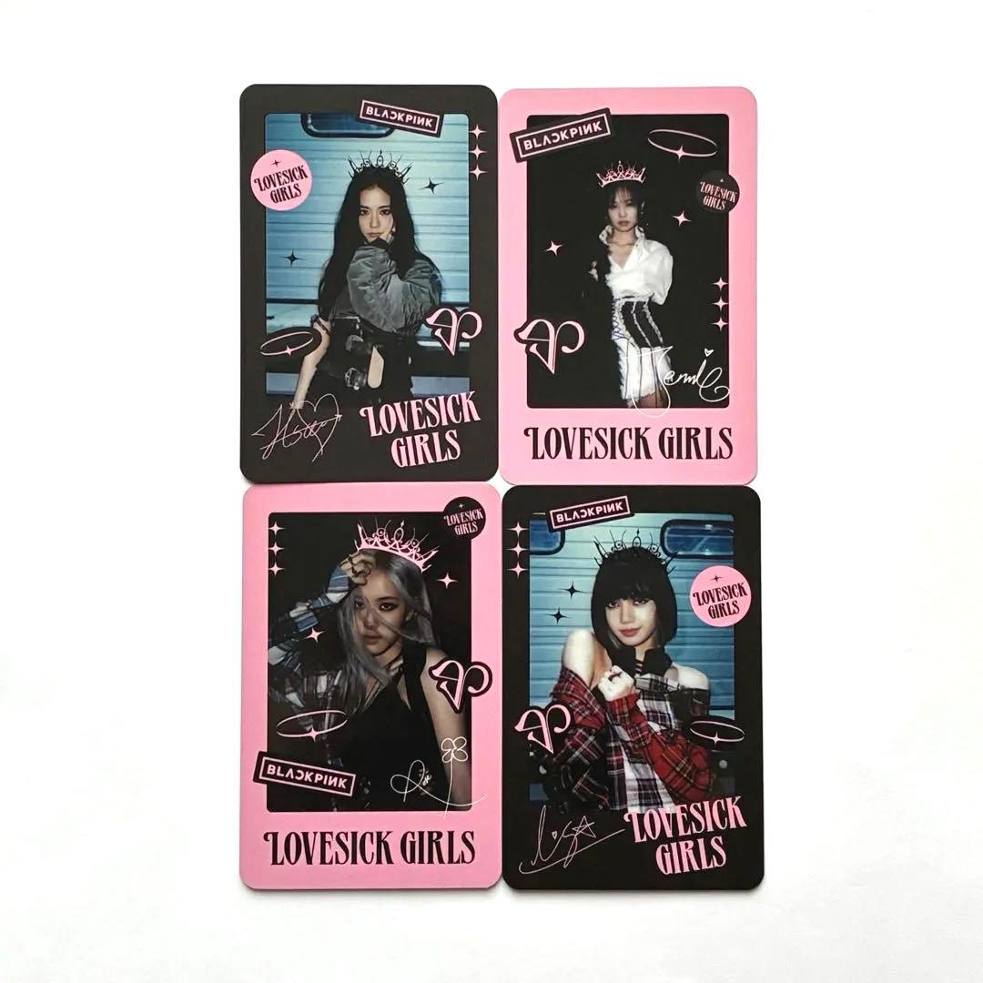 BLACKPINK lovesick girls YG特典 トレカセット