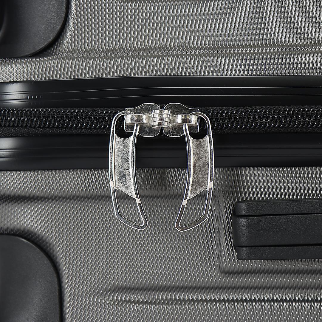 格安スーツケース・キャリーケース 3点セット　Sサイズ機内持ち込み　グレー色