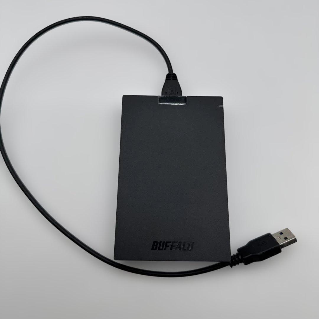 バッファローMiniStation HD-PCG2.0U3-GBA [ブラック]