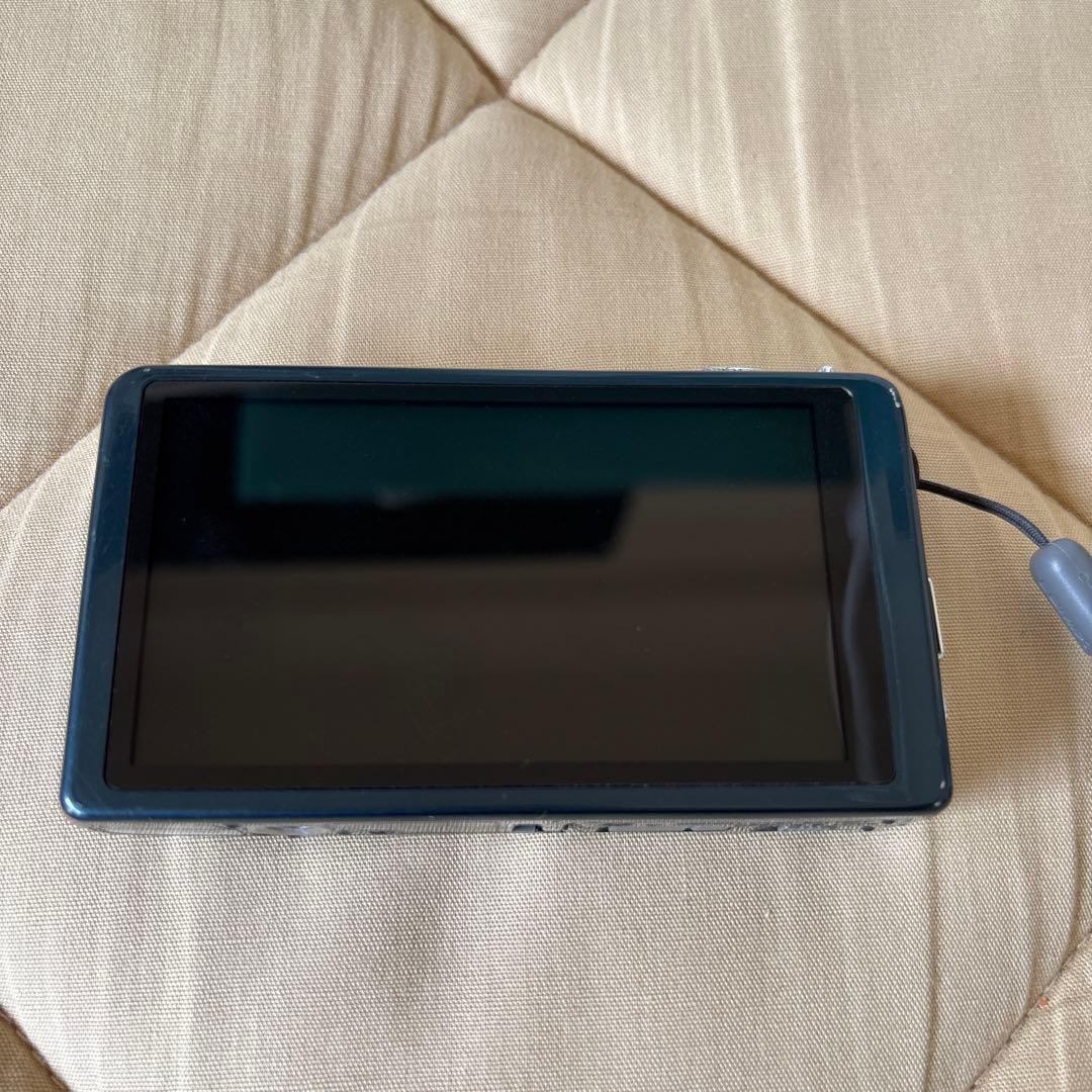 デジカメ　Panasonic DMC-FX77 ブルー