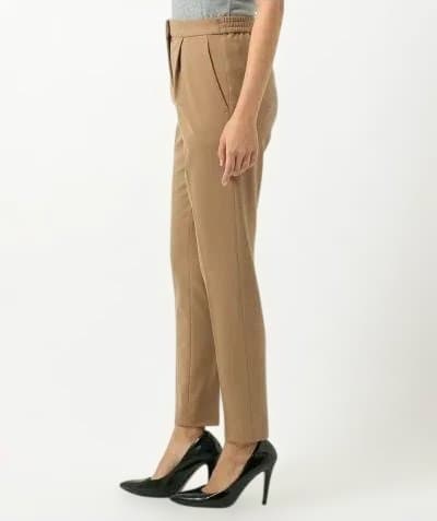 極美品*アイシービー*ＩＣＢ*パンツスーツ*ノーカラー*大きいサイズ*13号*