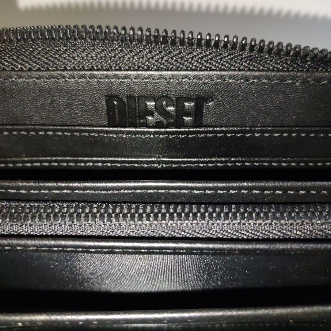 DIESEL ディーゼル ラウンドファスナー 長財布 ブラック 未使用品