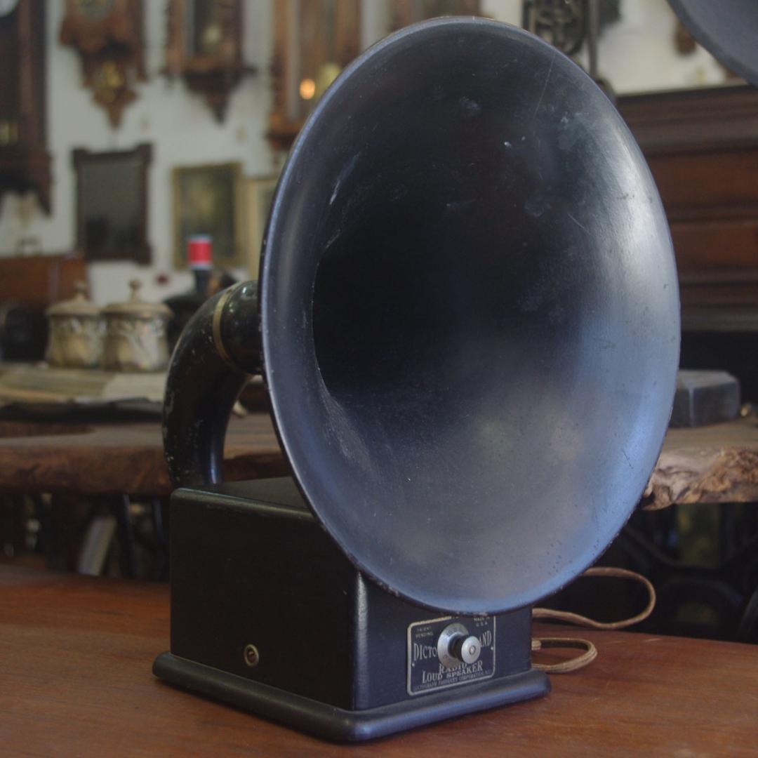 ビンテージ ラジオホーンスピーカー 米国 DICTOGRAPH製 SP-02