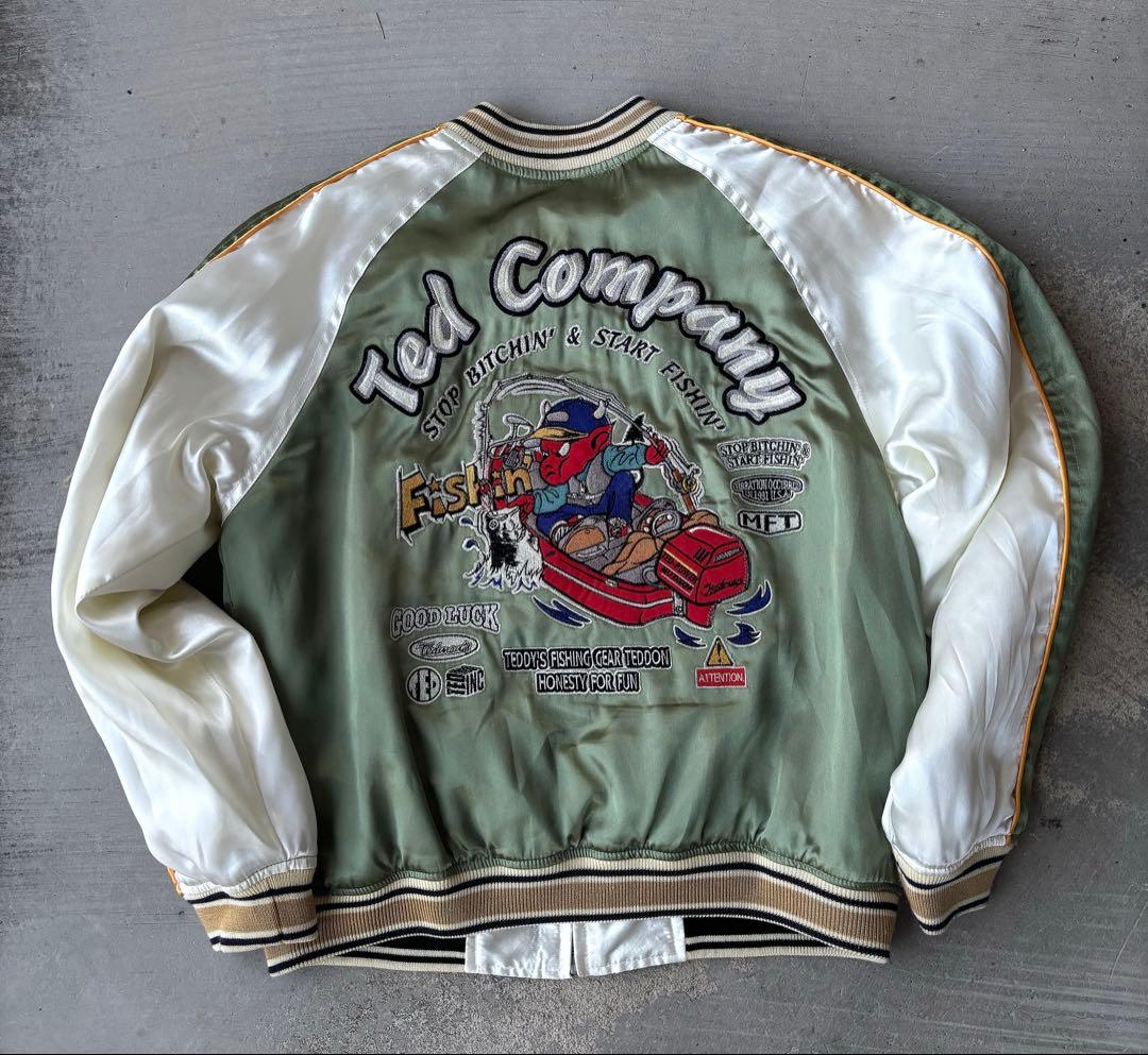 TEDMAN リバーシブル スカジャン ブラックバス