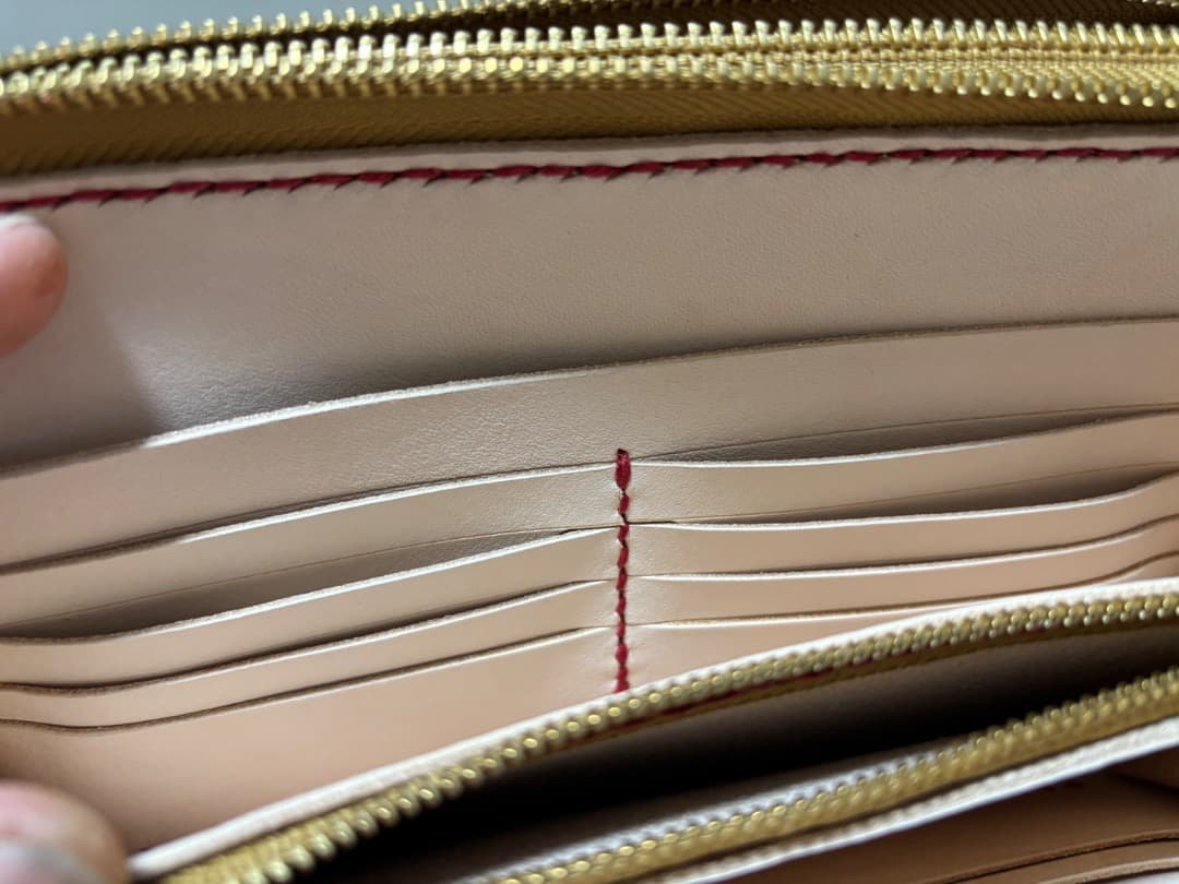 コバさん専用 ヌメ革財布付きクラッチバック