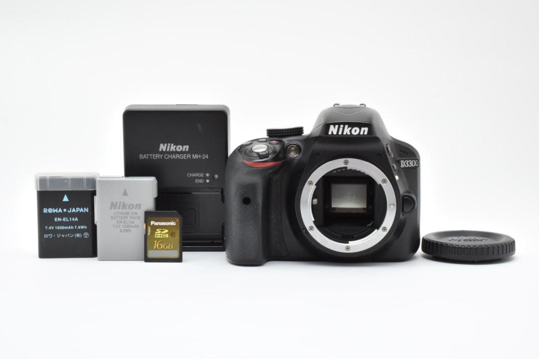 Nikon D3300 デジタル一眼レフカメラボディ ブラック ニコン