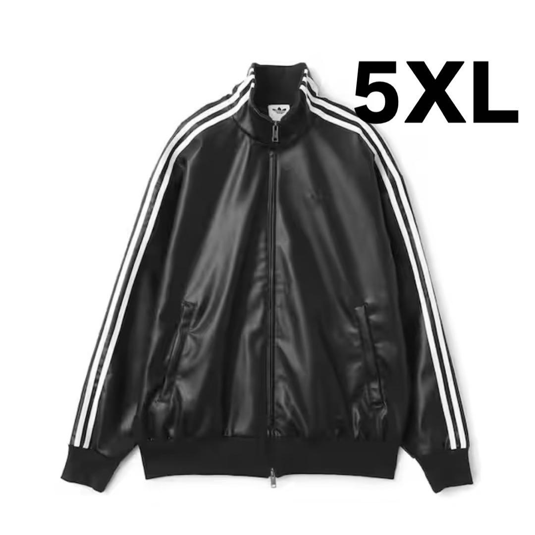【5XLサイズ】adidas プレザー3Sトラックトップ ブラック
