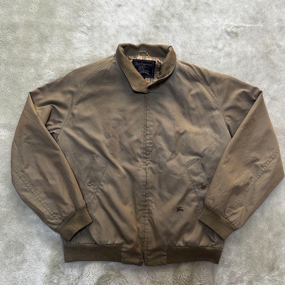 【USED】 Burberrys スウィングトップ ノバチェックLサイズ