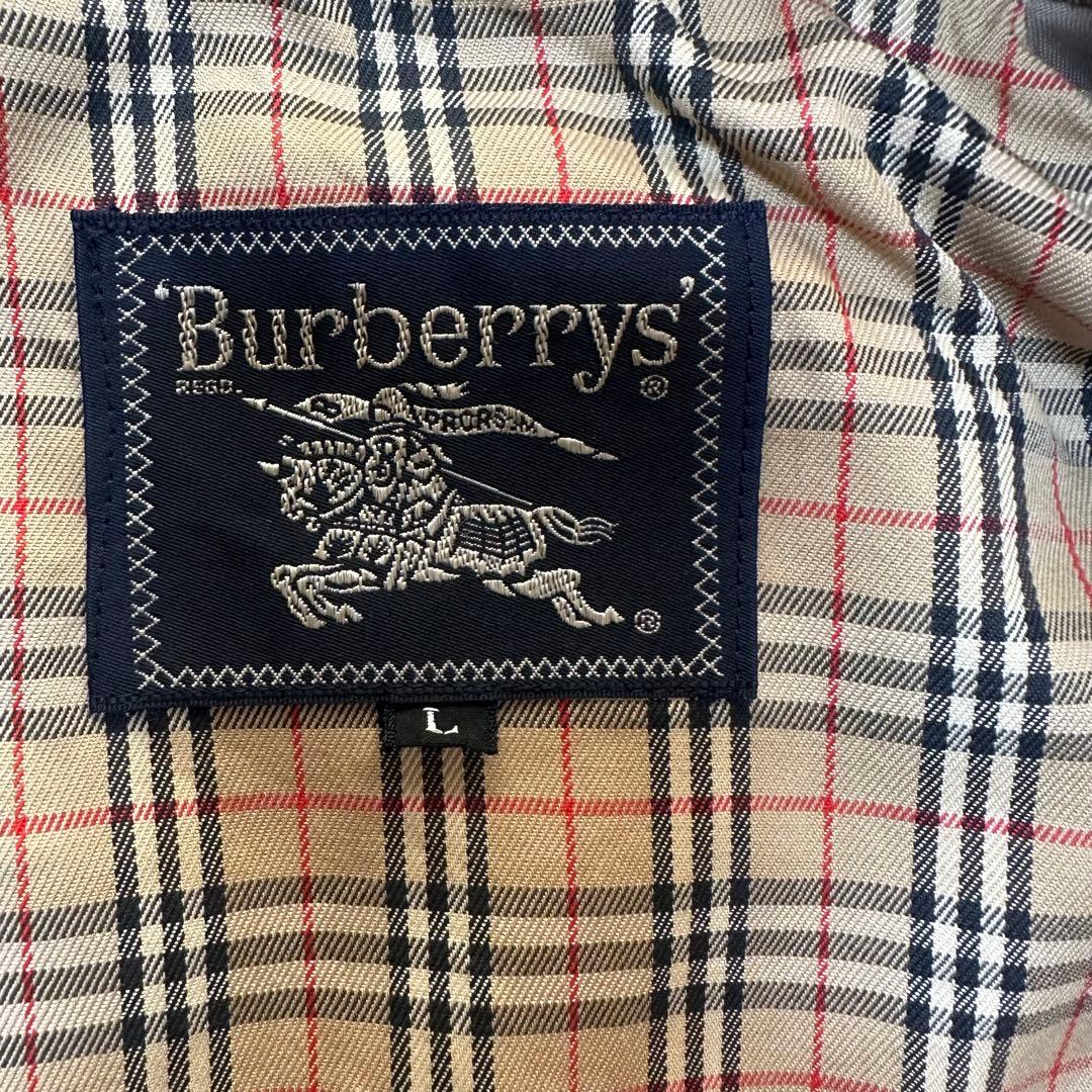 【USED】 Burberrys スウィングトップ ノバチェックLサイズ