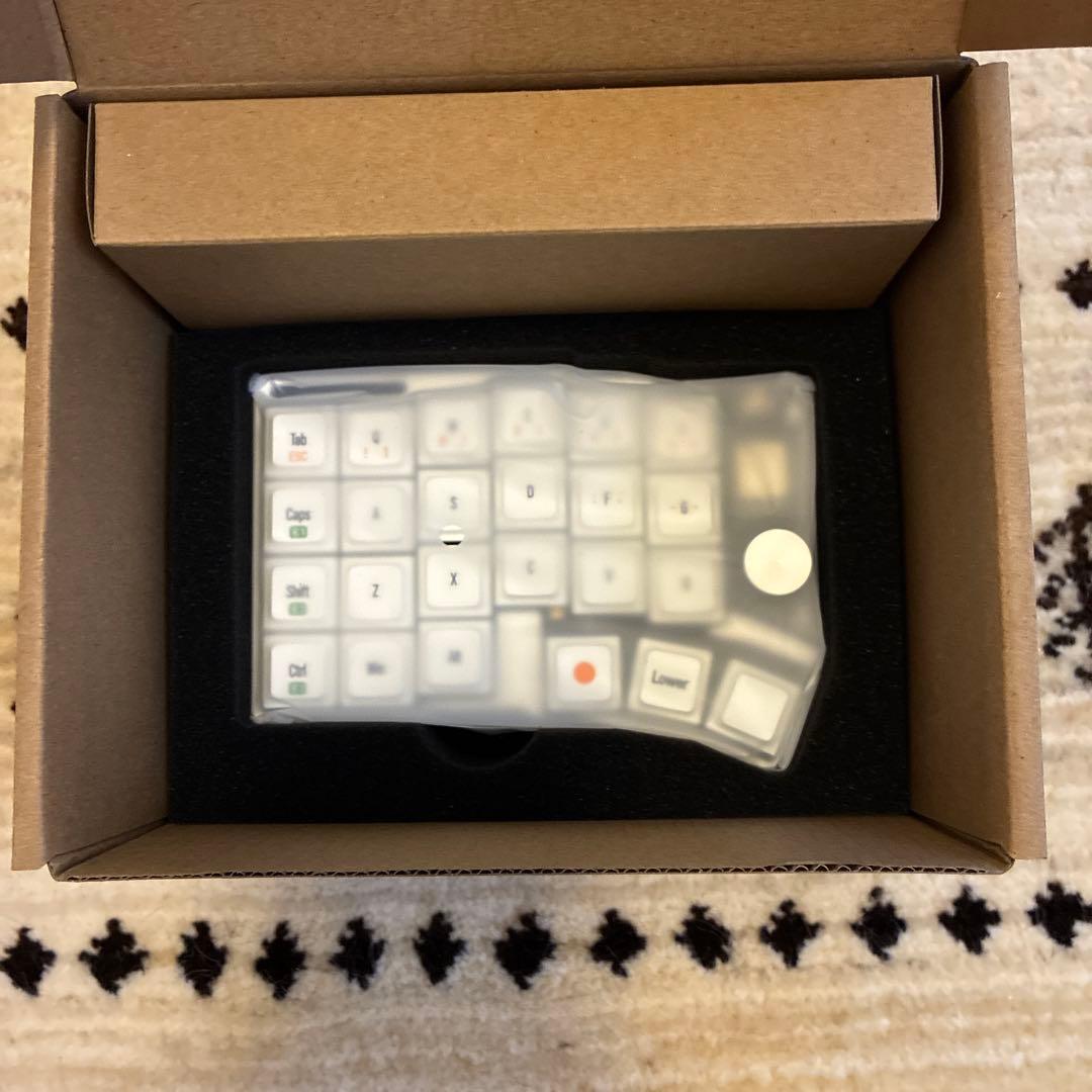 Cornix Glacier Silverフルセット　分割キーボード