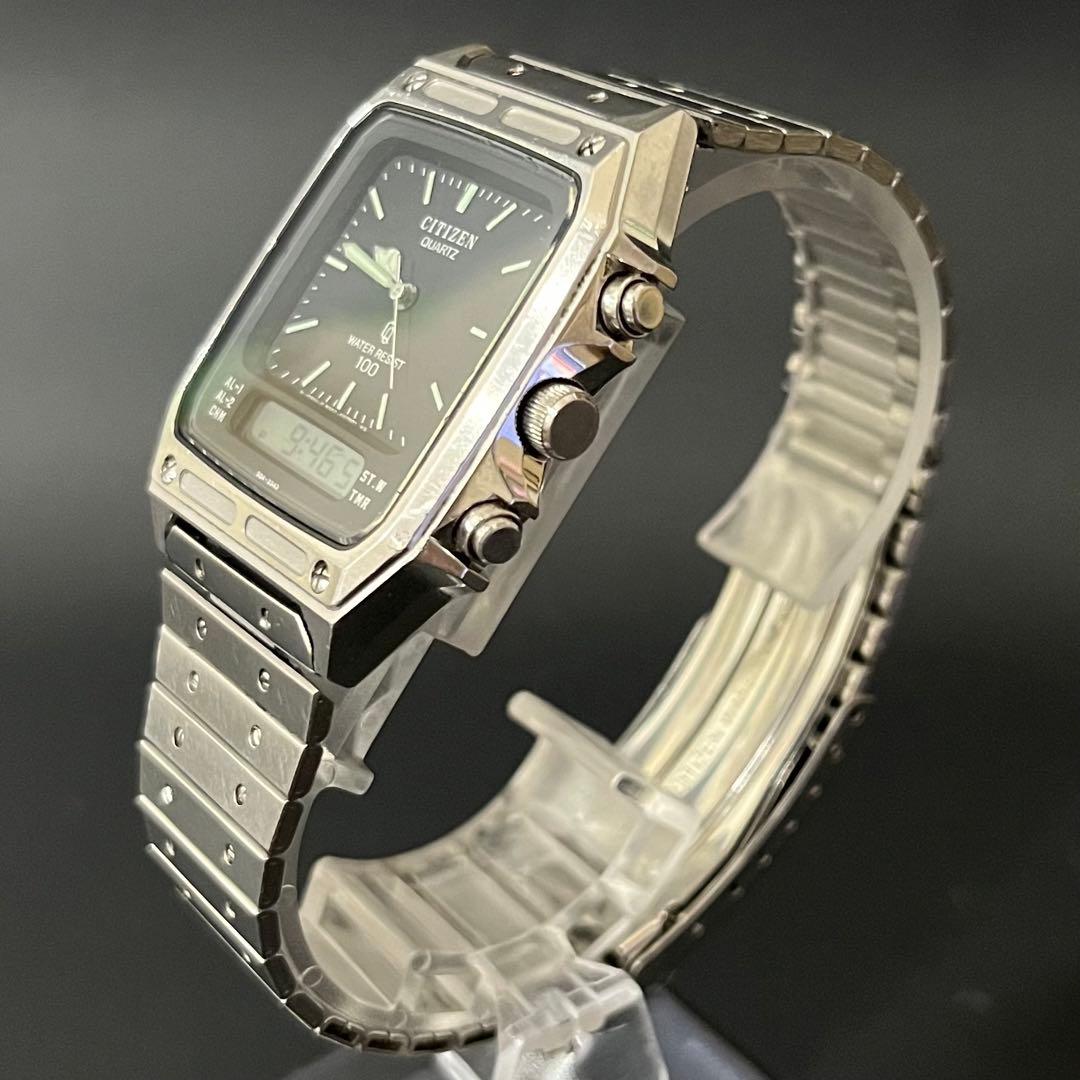 【ネオヴィンテージ/希少/80年代】CITIZEN アナデジ 8950 角型