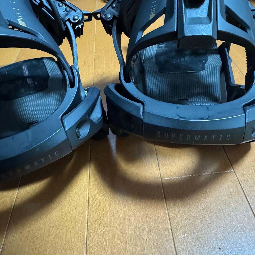 美品　NIDECKER SUPERMATIC スノーボード ビンディング M