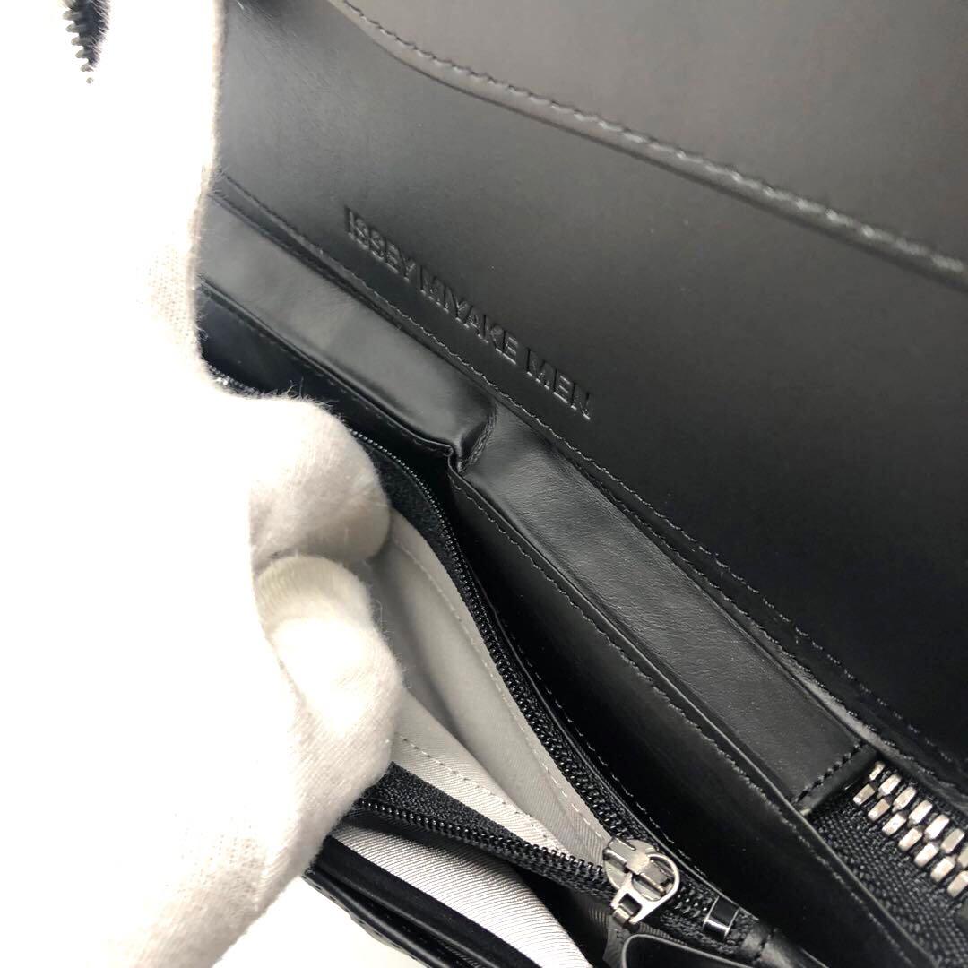 希少・未使用☆イッセイミヤケ レザー　長財布　 TIE DYE WALLET