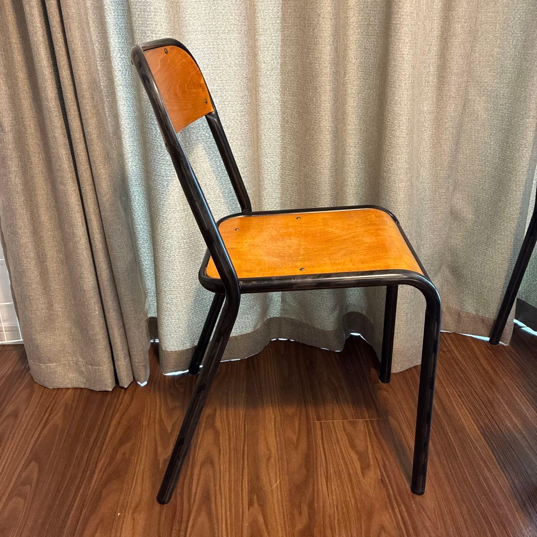 Knot antiques アイアンチェア　2脚　ノットアンティークス　関家具