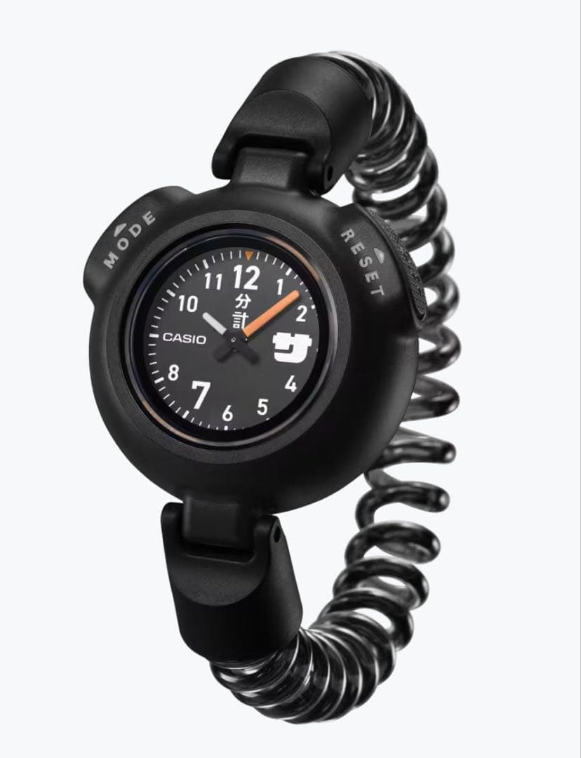 新品未使用 カシオ サ時計 SAN-100H-1BJR ブラック サウナ専用