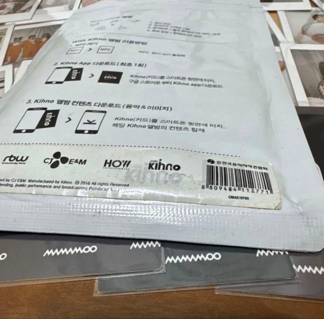 MAMAMOO 公式 Melting Kihno トレカ チェキ