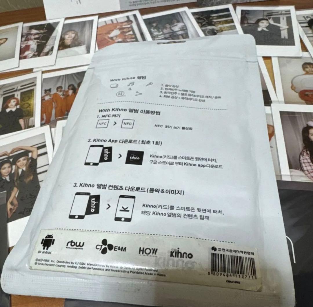 MAMAMOO 公式 Melting Kihno トレカ チェキ