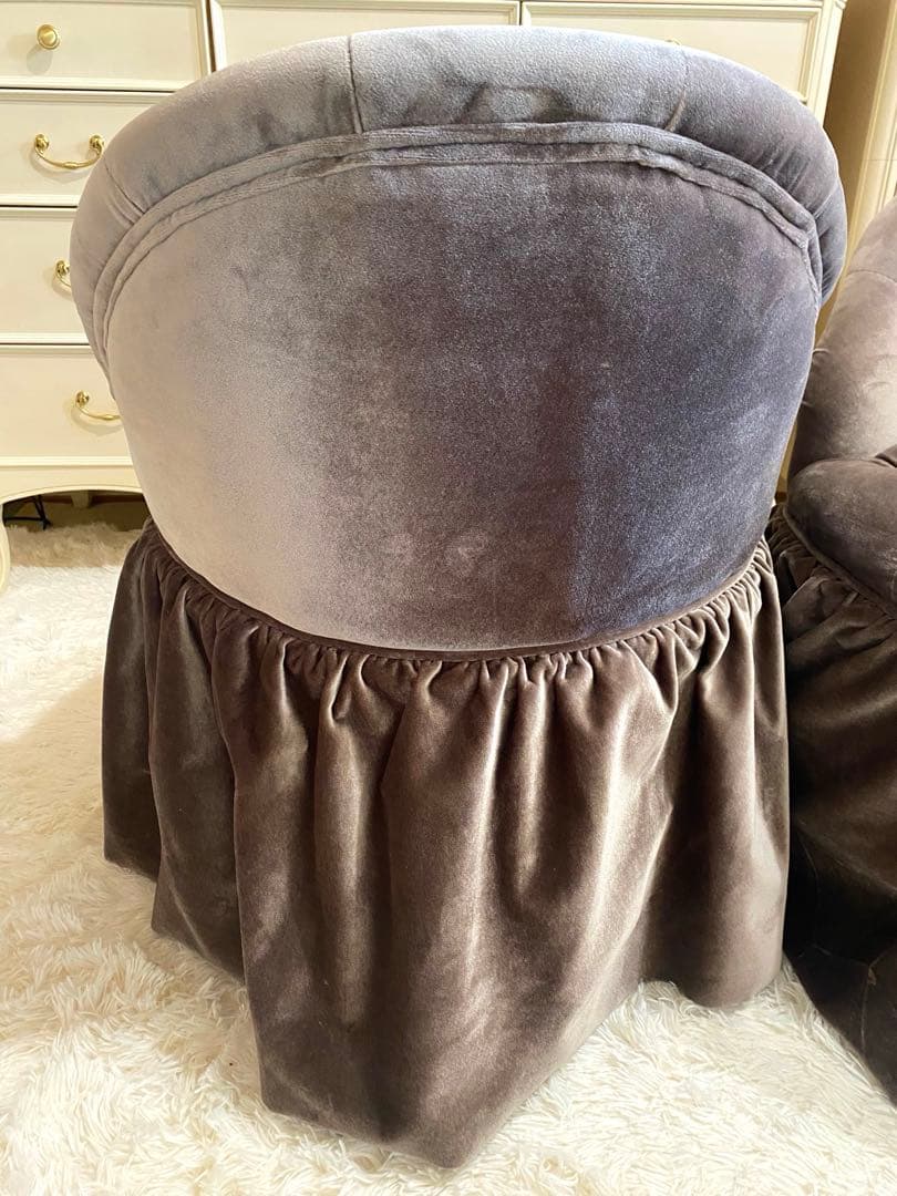 ♥️ かき ♥️美品 メゾンドシェリー グレイッシュブラウン １脚 Ｂ♥️