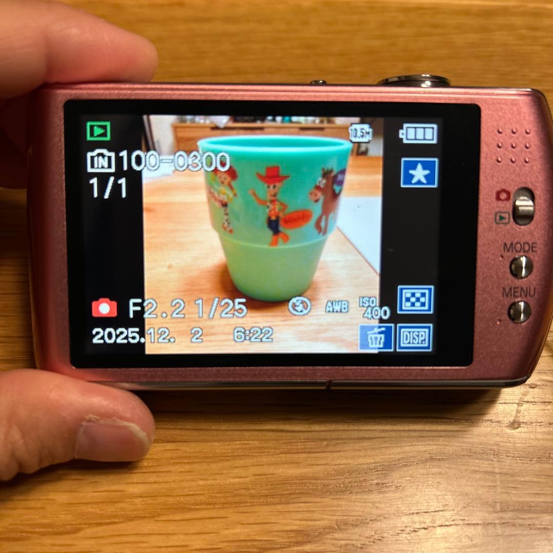 ほほ　 LUMIX デジタルカメラ ピンク FX70
