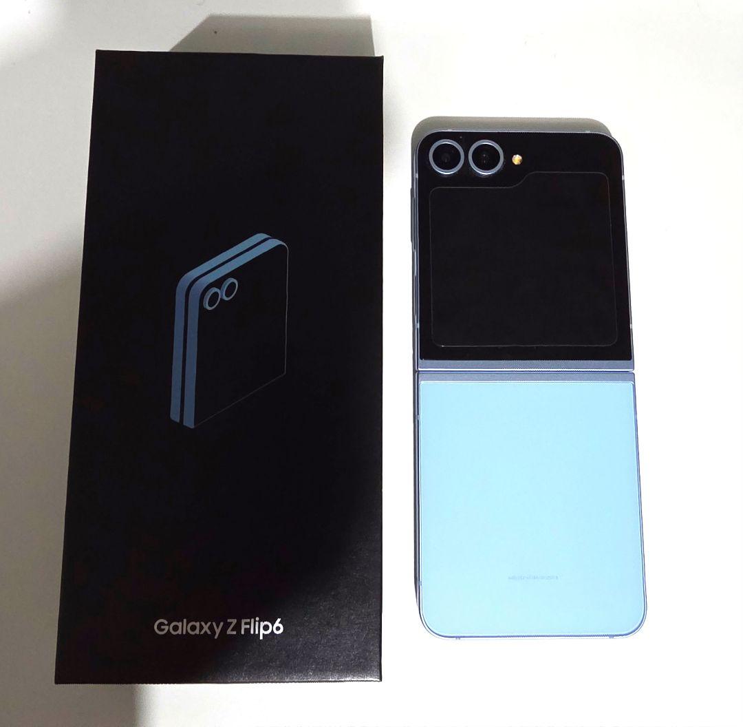 Samsung Galaxy Z Flip6 ブルー 本体 国内版 SIMフリー