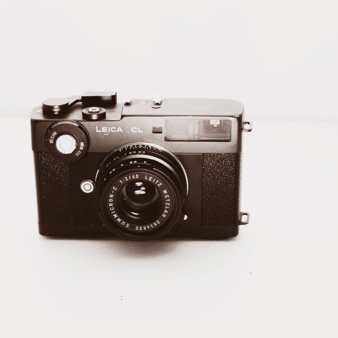 ビンテージLeica CL レンジファインダー ズミクロン-レンズ M型 ライツ