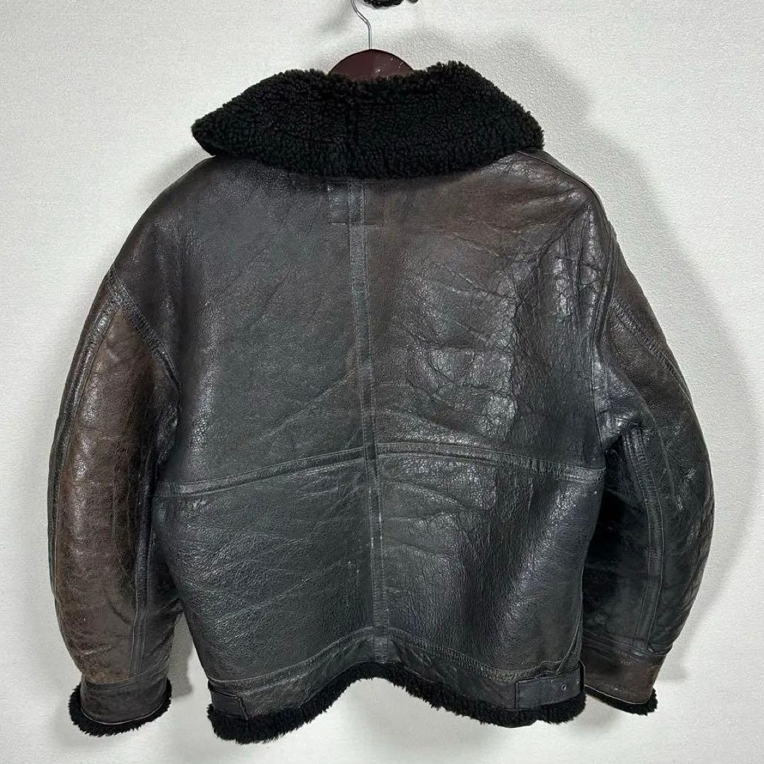 AVIREX B-3 ムートンフライトジャケット USA アメカジ バイカー