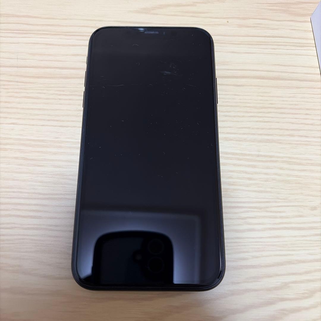 お*り様 iPhoneXRブラック 本体 バッテリー80％