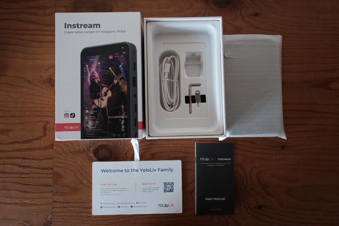 YoloLiv Instream 縦型ライブストリーミングエンコーダー